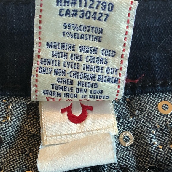 True Religion Julie Disco Punk w/ Swarovski crystals - Picture 6 of 16